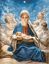 Картина по номерам Paintboy GX 31701 Рождение Христа 40х50 см
