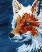 Картина по номерам Paintboy PK 24039 (GX 28146) Взгляд лисы 40x50 см