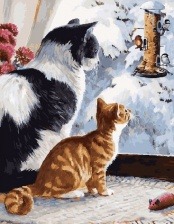 Картина по номерам Paintboy PK 19080 (GX 27013) Познаем мир 40x50 см