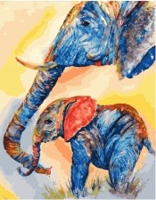 Картина по номерам Paintboy PK 41052 Мамина поддержка 40x50 см
