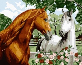 Картина по номерам Paintboy GX 9040 Место встречи 40x50 см
