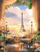 Картина по номерам Paintboy GX 22529 Кафе Парижа 40x50 см