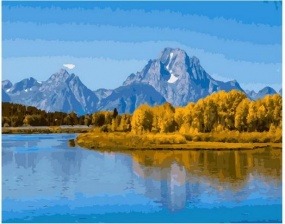 Картина по номерам Paintboy GX 36196 Горные просторы 40х50 см