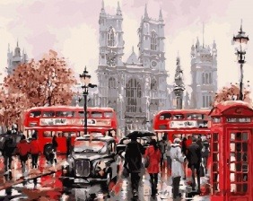 Картина по номерам Paintboy GX 8088 Лондон 40x50 см