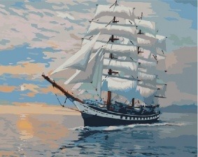 Картина по номерам Paintboy GX 7000 (G 423) Раздувая паруса 40x50 см