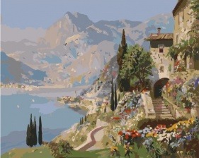 Картина по номерам Paintboy GX 3753 Южное предгорье 40х50 см