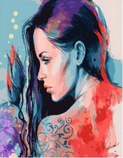 Картина по номерам Paintboy GX 28986 Тревожные мысли 40x50 см