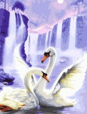 Картина по номерам Paintboy GX 29900 Танец лебедей 40x50 см