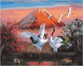 Картина по номерам Paintboy GX 34154 Перелет аистов 40x50 см