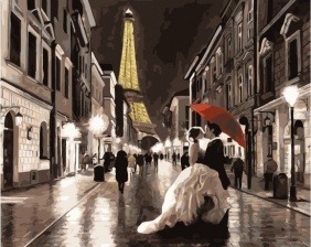 Картина по номерам Paintboy GX 33254 Свадьба в Париже 40x50 см
