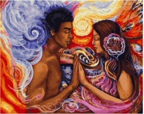 Картина по номерам Paintboy PK 41014 Магия любви 40x50 см
