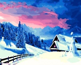 Картина по номерам Paintboy GX 22510 Сибирь 40x50 см