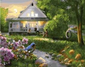 Картина по номерам Paintboy GX 27407 Летний вечер 40x50 см