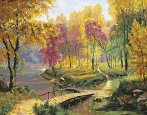 Картина по номерам Paintboy GX 24291 Прелесть осени 40x50 см