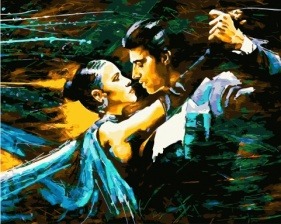 Картина по номерам Paintboy PK 41022 Мгновение танца 40x50 см