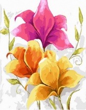 Картина по номерам Paintboy PK 33068 Цветочная симфония 40x50 см
