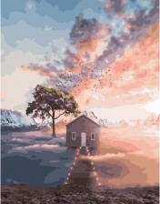 Картина по номерам Paintboy PK 41058 Туманное утро 40x50 см