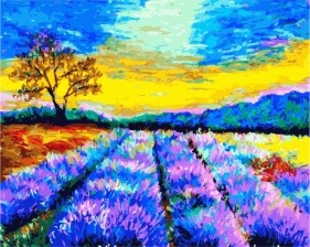 Картина по номерам Paintboy PK 38028 Красочное утро Прованса 40x50 см