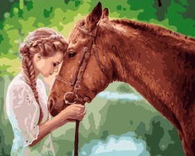 Картина по номерам Paintboy GX 32824 Лучший друг 40x50 см