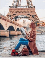 Картина по номерам Paintboy PK 30067 Новости Парижа 40x50 см