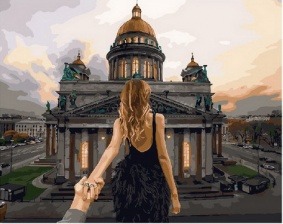 Картина по номерам Paintboy GX 29037 Следуй за мной. Питер 40x50 см