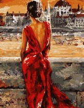 Картина по номерам Paintboy GX 8946 В мечтах 40x50 см