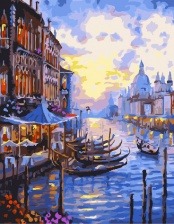 Картина по номерам Paintboy GX 30326 (GX 7191) Каналы Венеции 40x50 см