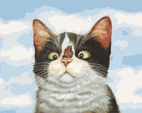 Картина по номерам Paintboy GX 34102 Игра с бабочкой 40x50 см