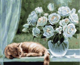 Картина по номерам Paintboy GX 24633 Нежное утро 40x50 см