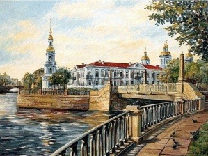 Картина по номерам Paintboy GX3280 Набережная Невы 40х50 см