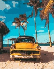 Картина по номерам Paintboy PK 49003 Пляжное такси 40x50 см