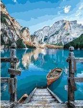 Картина по номерам Paintboy GX 29450 У горного озера 40x50 см