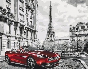 Картина по номерам Paintboy GX 26761 Парижское утро 40x50 см