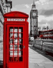 Картина по номерам Paintboy GX 32872 Старый Лондон 40x50 см