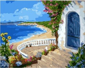 Картина по номерам Paintboy PK 72027 Райский уголок 40х50 см