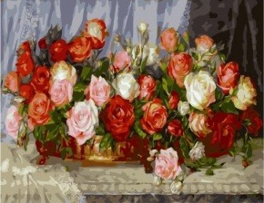Картина по номерам Paintboy PK 59014 Розы (Дандорф Ольга) 40х50 см