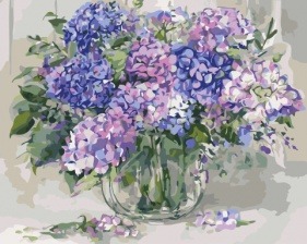 Картина по номерам Paintboy GX 26759 Яркий аромат сирени 40x50 см