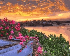Картина по номерам Paintboy GX 27886 Летний закат 40x50 см