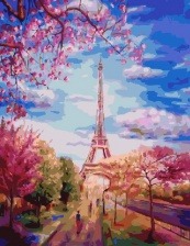 Картина по номерам Paintboy GX 21452 Весна в Париже 40x50 см