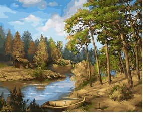 Картина по номерам Paintboy GX 28914 Летний полдень 40x50 см