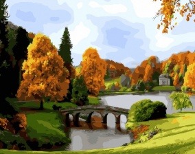 Картина по номерам Paintboy GX 25789 (GX 5257) В осеннем парке 40x50 см