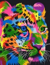 Картина по номерам Paintboy GX 29956 Хищные цвета 40x50 см