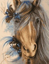 Картина по номерам Paintboy GX 23234 Лошадь 40x50 см