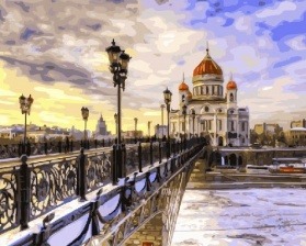Картина по номерам Paintboy GX 21725 Путь к Храму 40x50 см