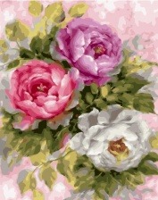 Картина по номерам Paintboy GX 25869 Три розы 40x50 см