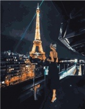 Картина по номерам Paintboy PK 51048 Мерцающий Париж 40x50 см