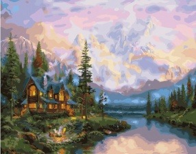 Картина по номерам Paintboy GX 25803 В сосновом бору 40x50 см