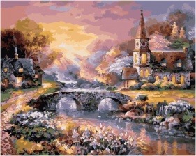 Картина по номерам Paintboy GX 27067 Ратуша 40x50 см