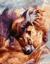 Картина по номерам Paintboy GX 26697 Яркое впечатление 40x50 см