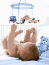 Картина по номерам Paintboy GX 3115 Малыш 40x50 см